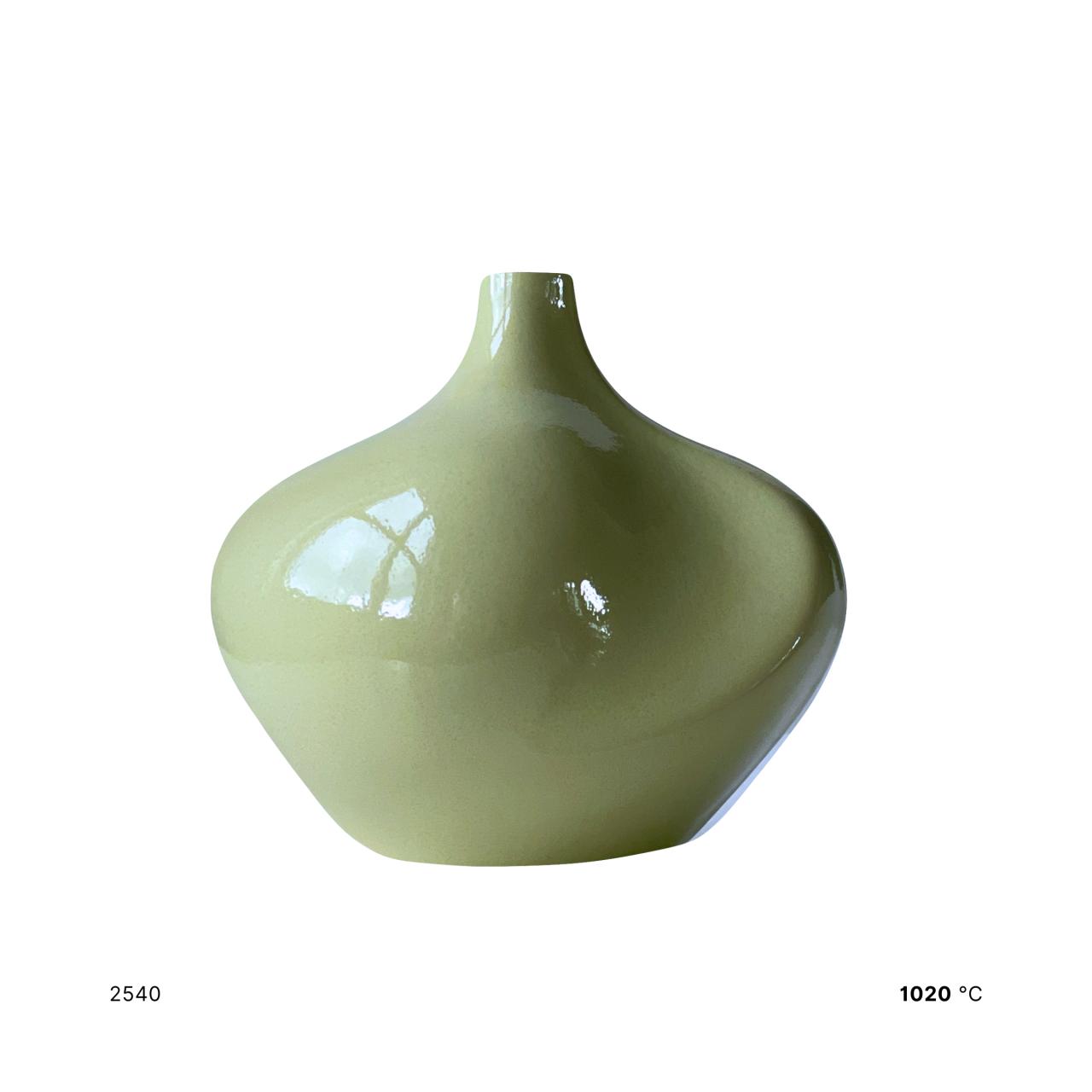 Penselglasur Matcha blank 1020-1260 °C