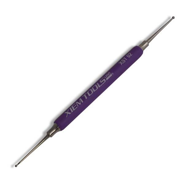 Pen med kugle - dobb. Ø1,5/2,0mm
