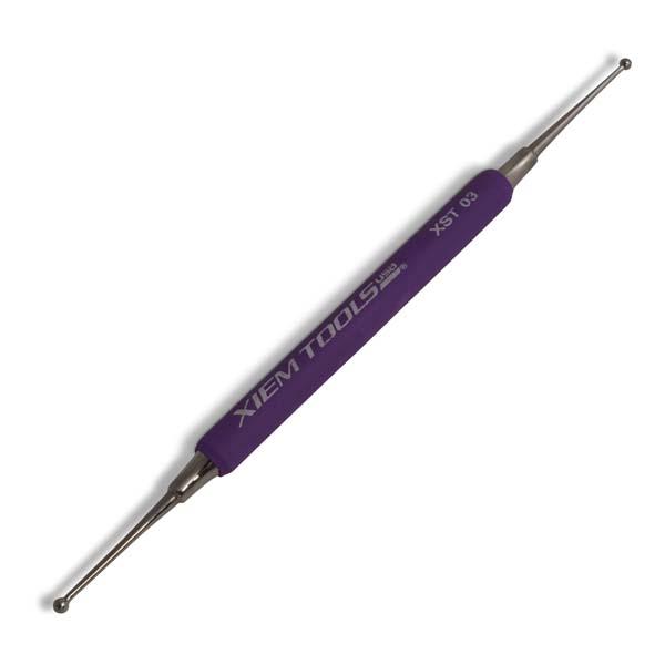 Pen med kugle - dobb. Ø2,5/3,0mm